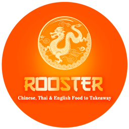 Rooster Chinese & English Takeaway logo.